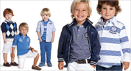 Ассортимент детской одежды для мальчиков в Астане